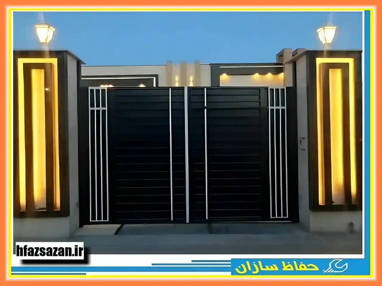 درب ویلایی مدرن