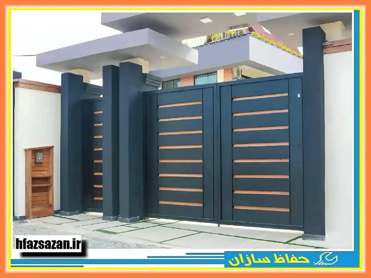 درب ویلایی باغ