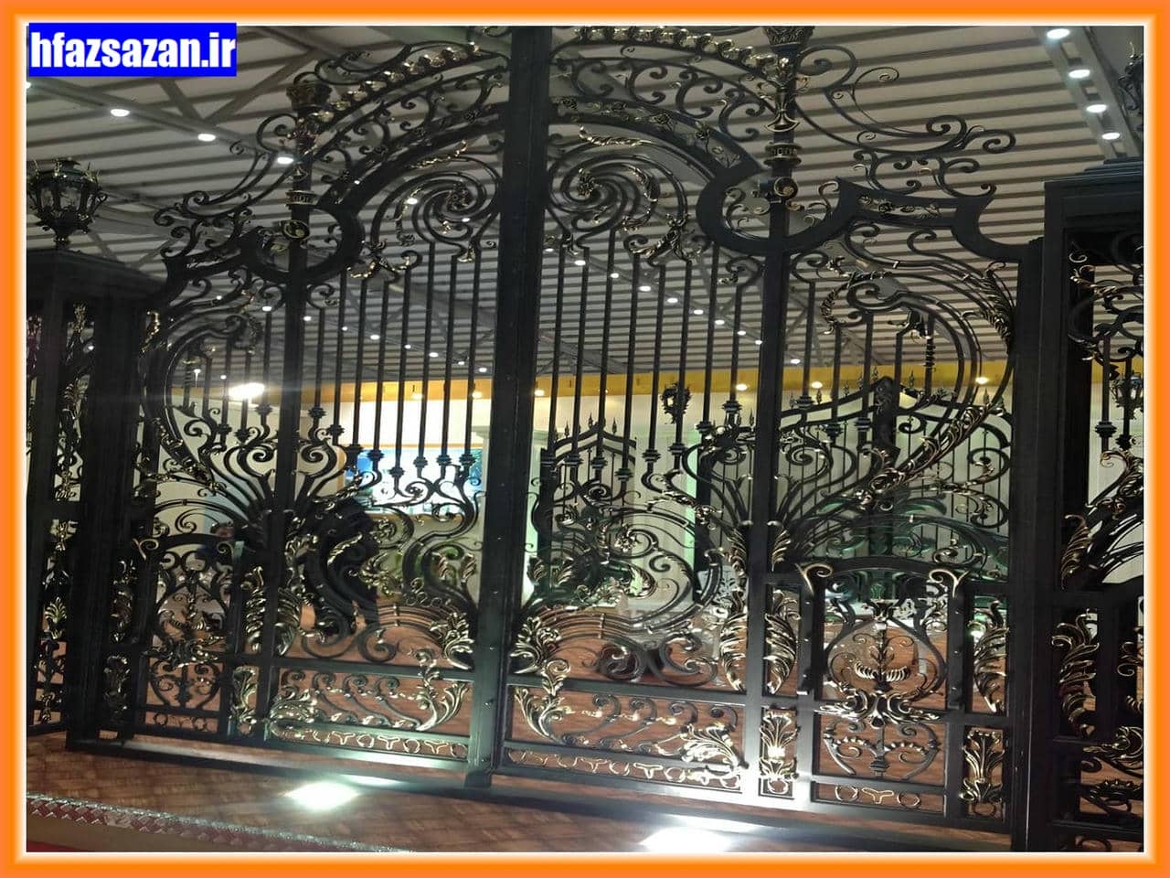امنیت و زیبایی درب حیاط