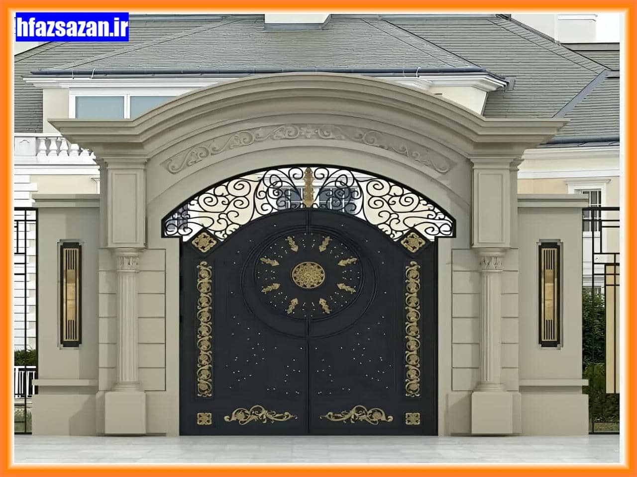 خرید و سفارش درب فرفورژه