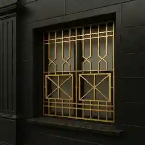 حفاظ پنجره مدل هندسی مدرن