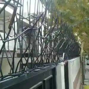 ساخت حفاظ شاخ گوزنی دیوار ویلا ساخت حفاظ شاخ گوزنی دیوار ویلا