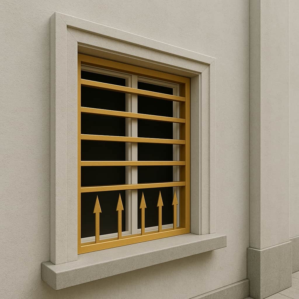 حفاظ پنجره ضد سرقت