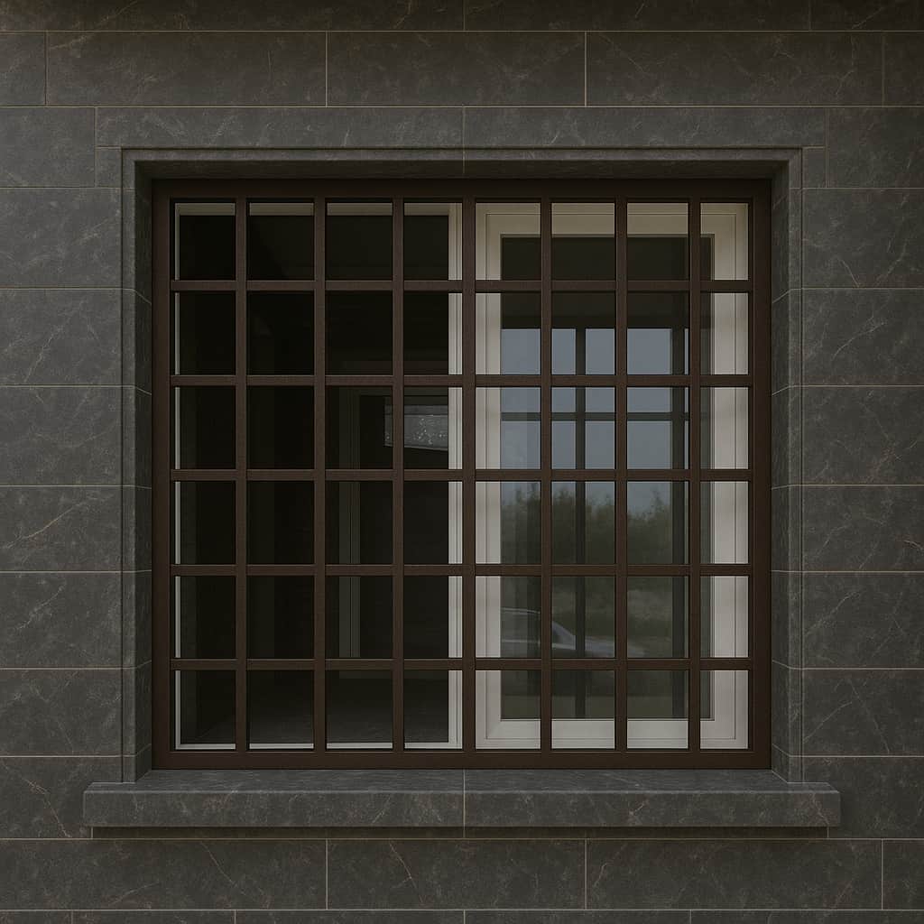 حفاظ پنجره مدل مربعی