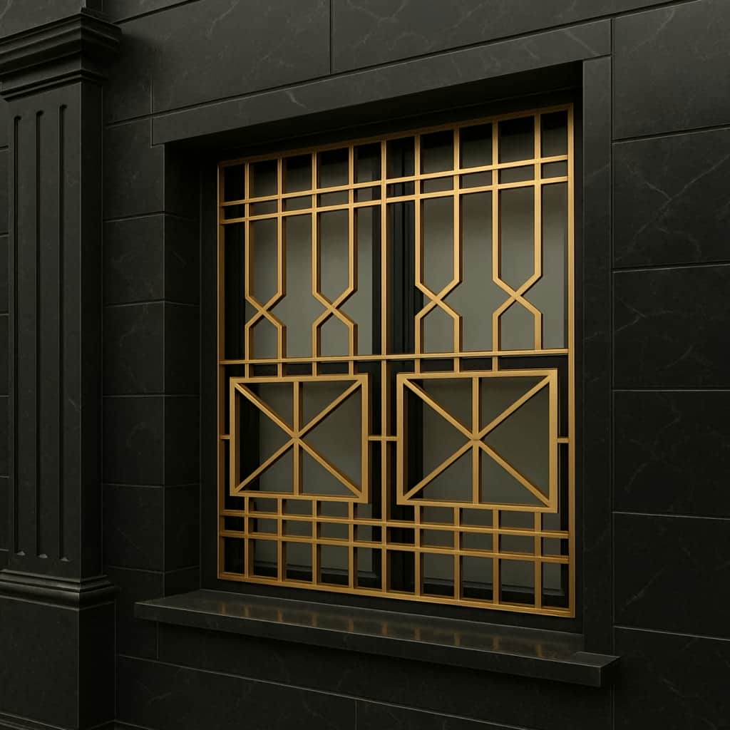 حفاظ پنجره مدل هندسی مدرن