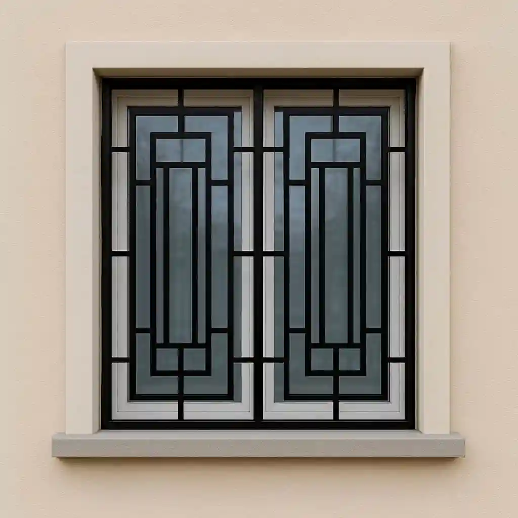 خرید حفاظ پنجره هندسی