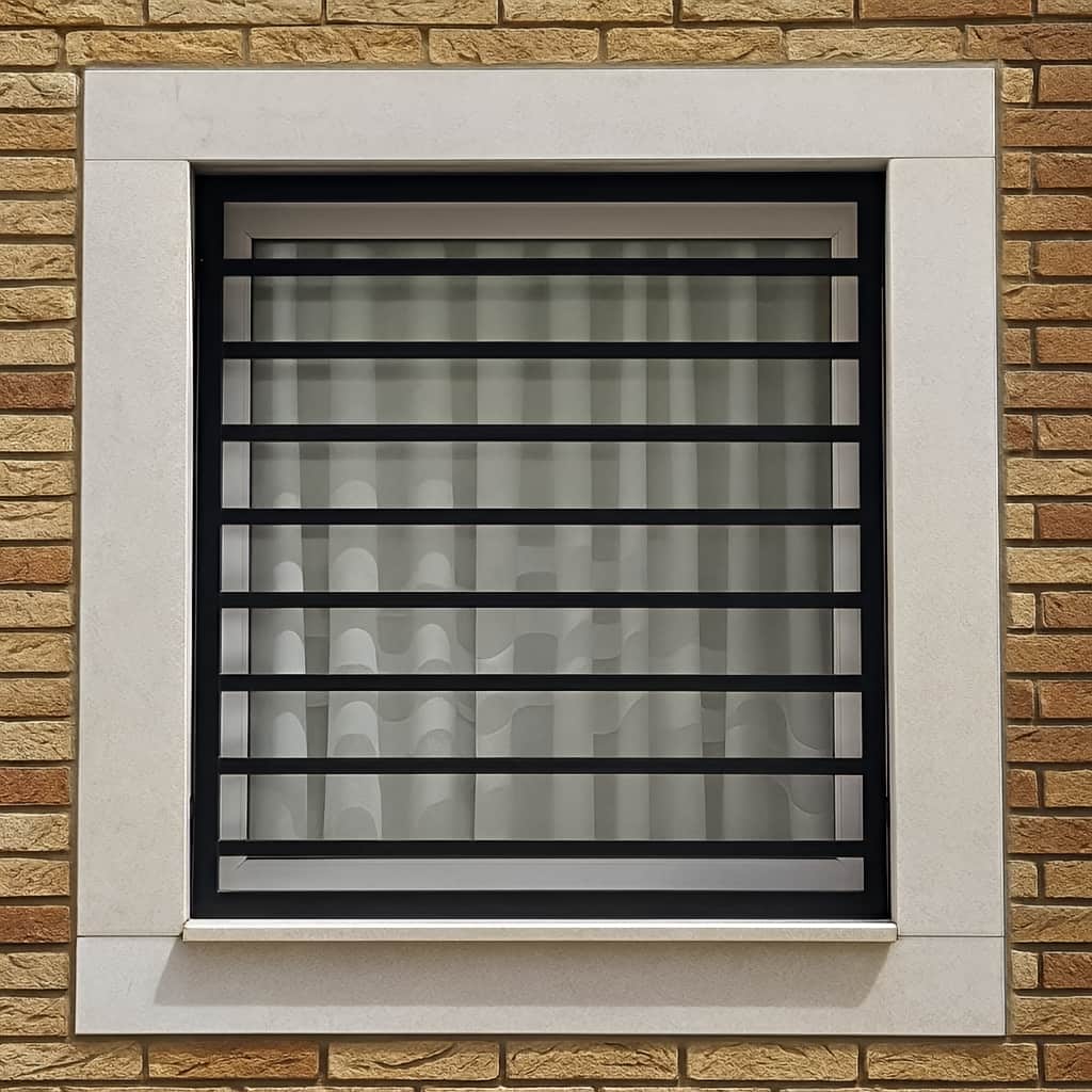 حفاظ پنجره فلزی