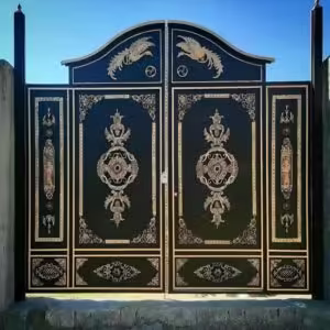 درب فلزی صدفی کلاسیک ویلایی