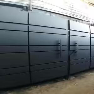 درب مدرن کیت کت افقی ویلایی