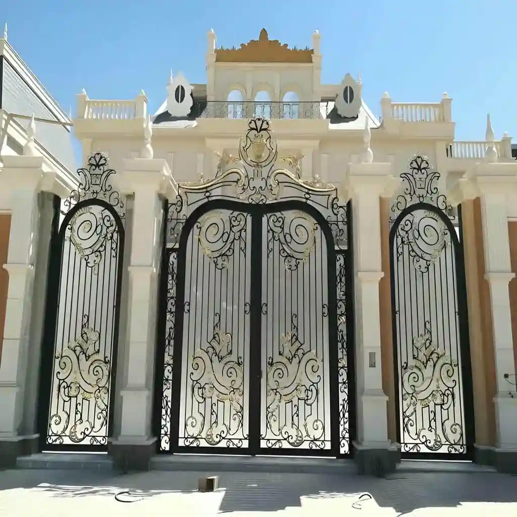 قیمت درب حیاط آهنی جدید و ارزان