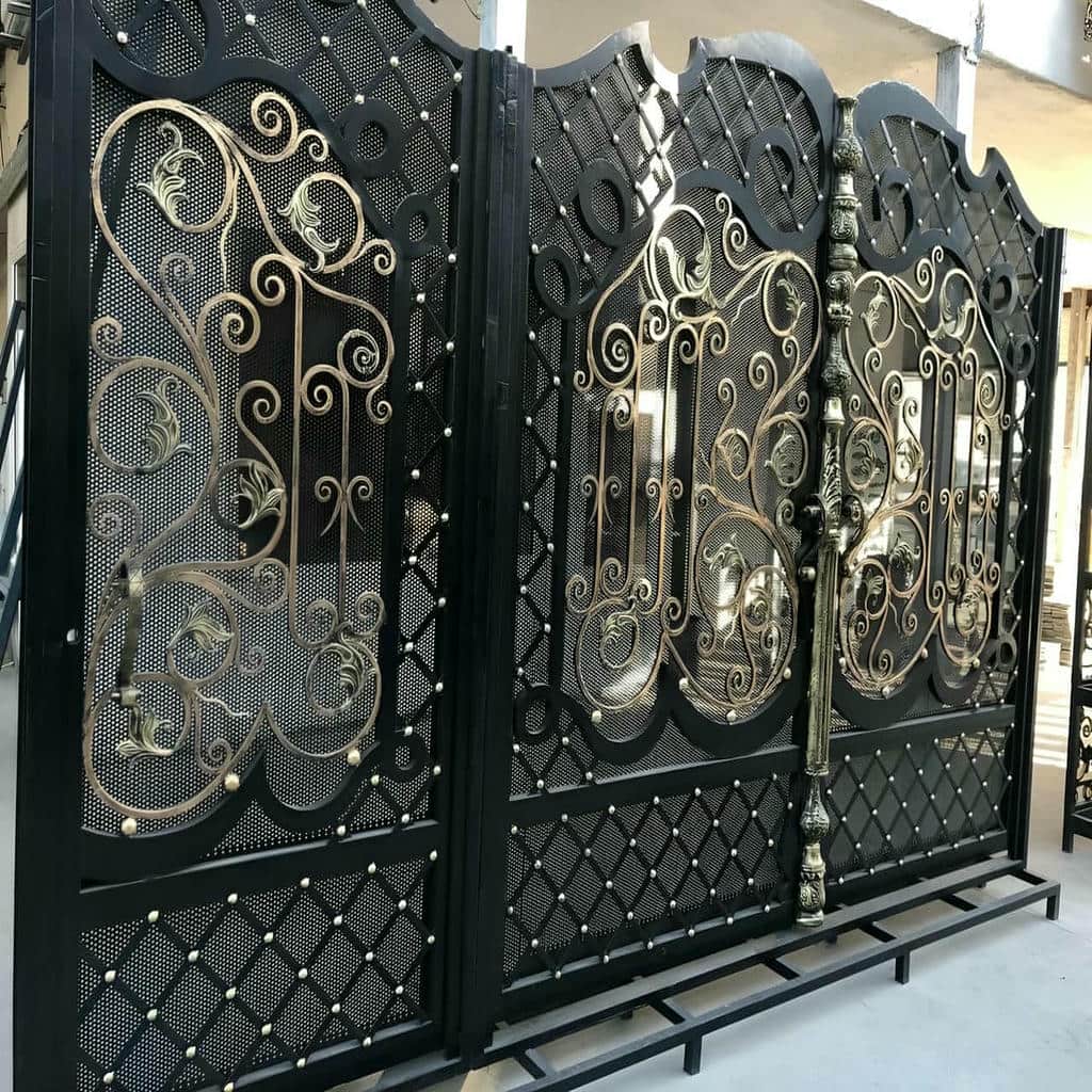 درب حیاط لاکچری مدرن شیک