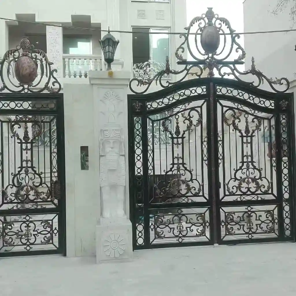 قیمت درب حیاط ویلایی دو لنگه