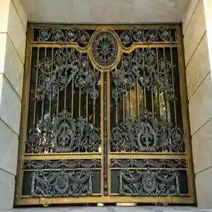 خرید درب آهنی ورودی ساختمان شیک