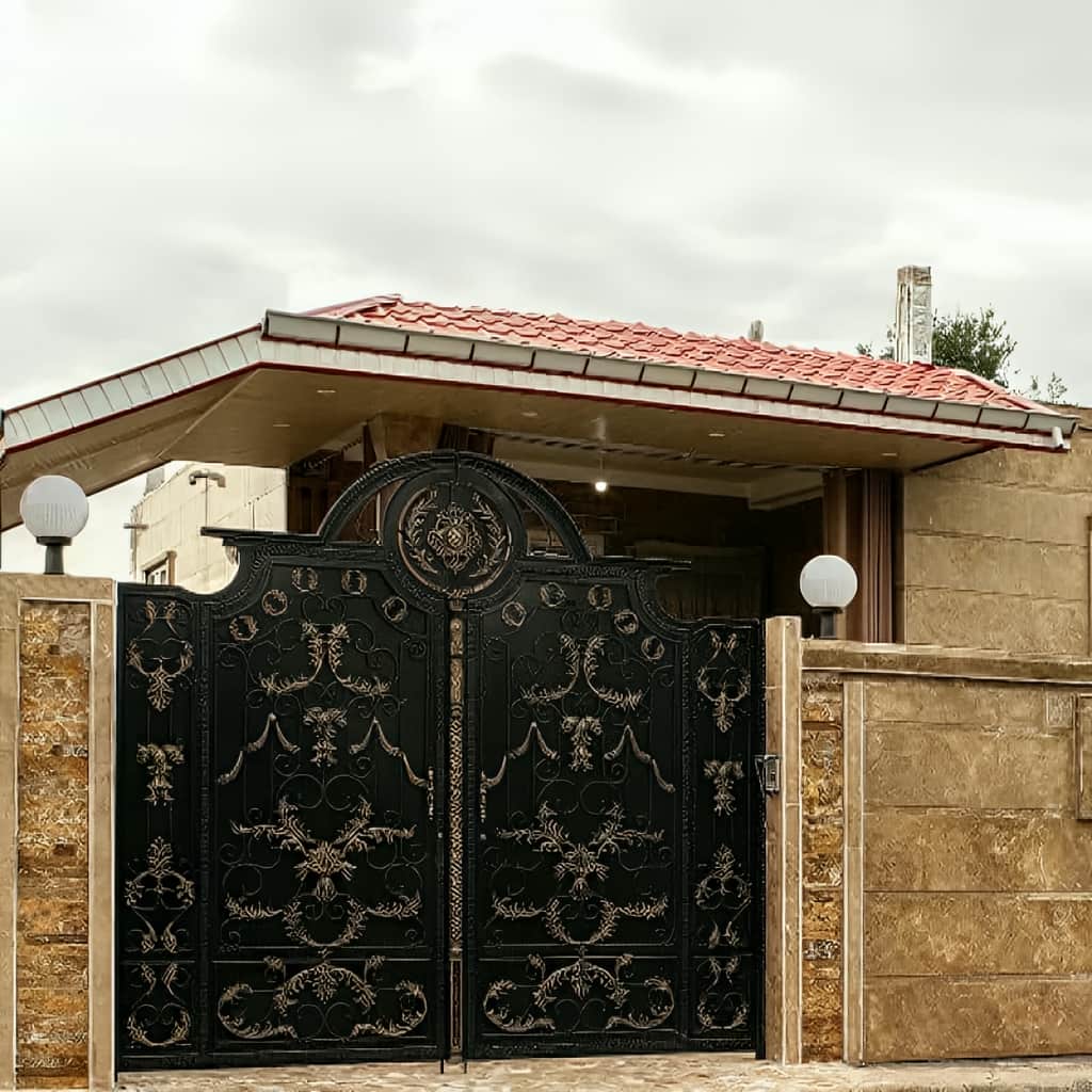 درب ترک 2 قیمت درب فلزی ترک کلاسیک حیاط