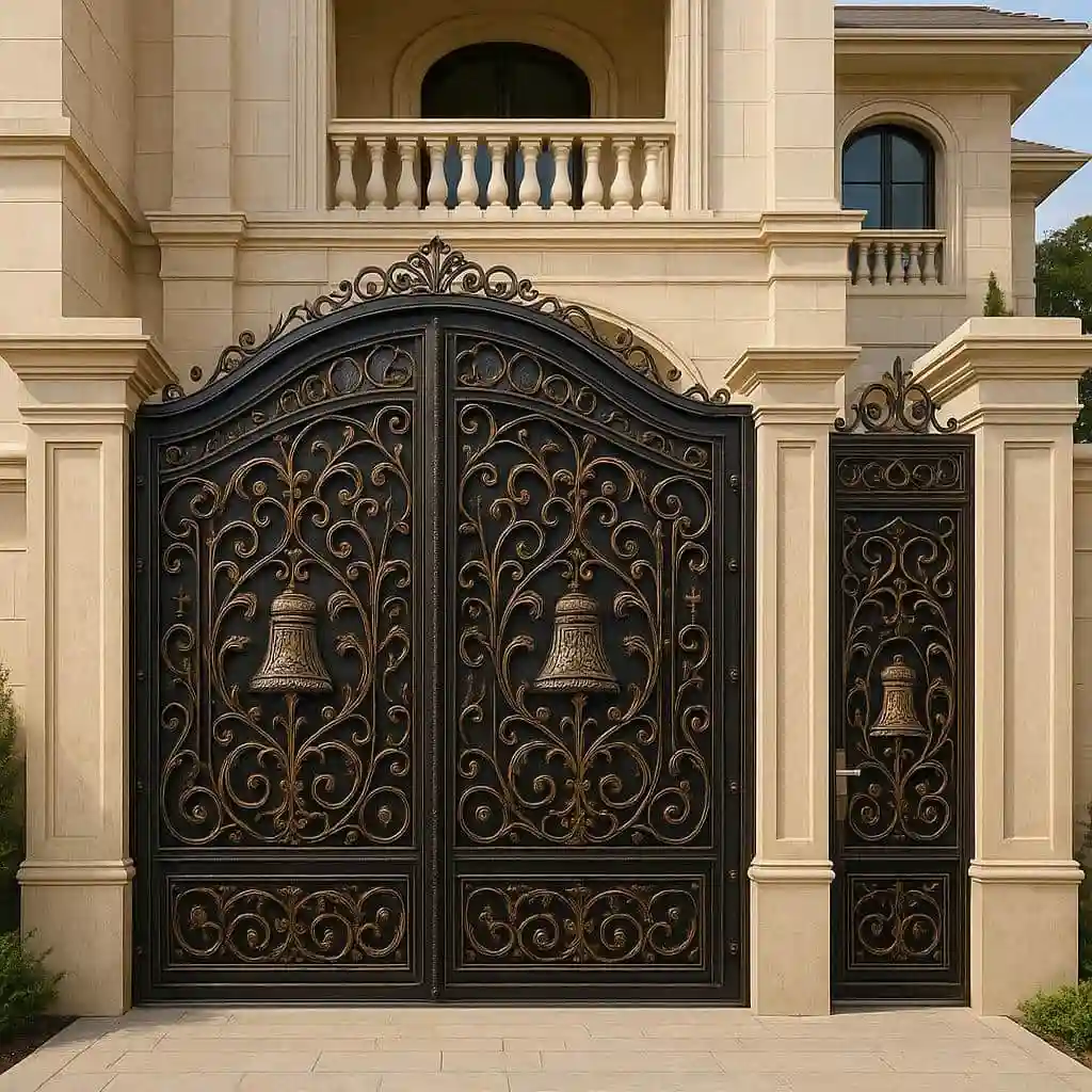 فروش مستقیم درب فلزی زنگوله از کارخانه