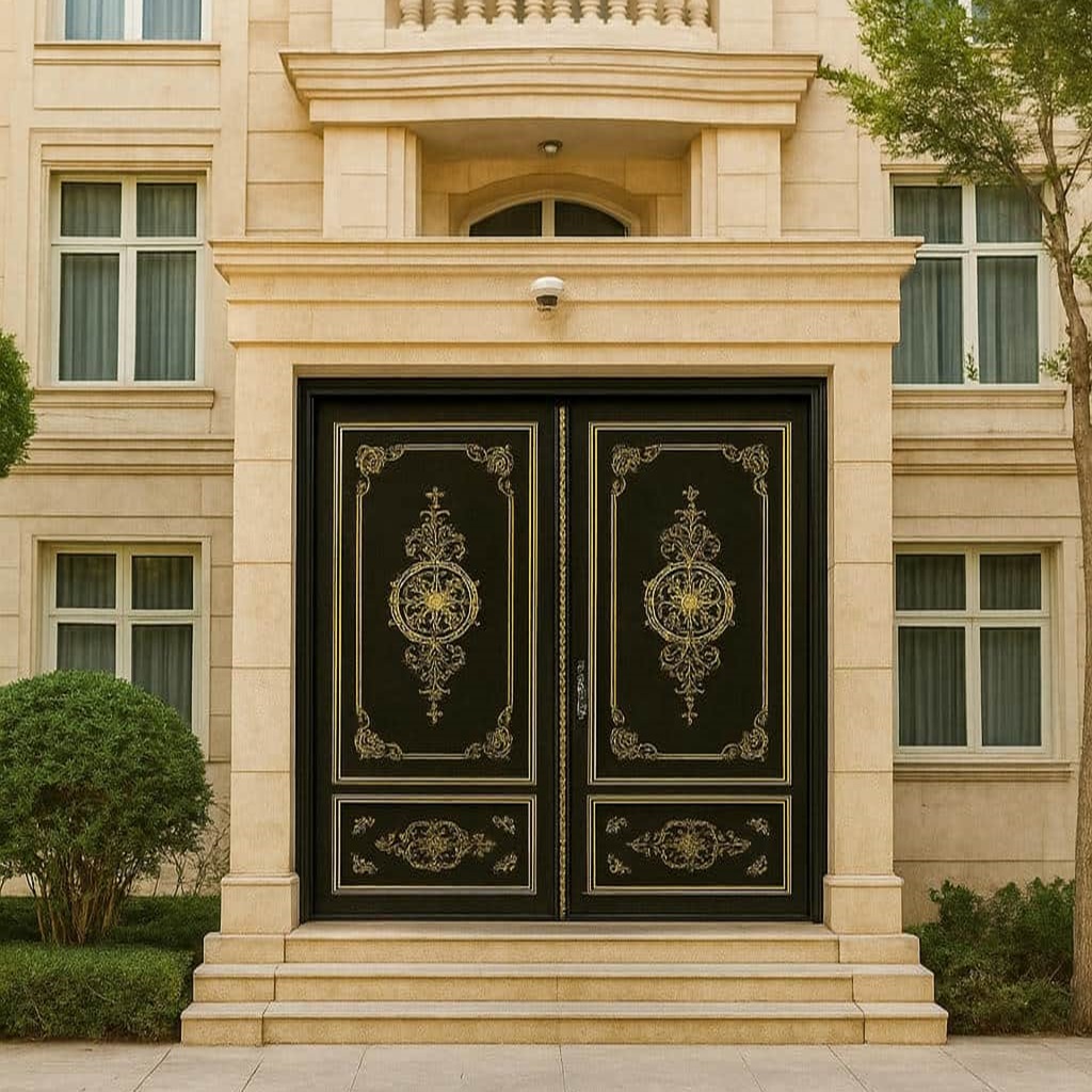 کارخانه ساخت درب فلزی صدفی سنگین