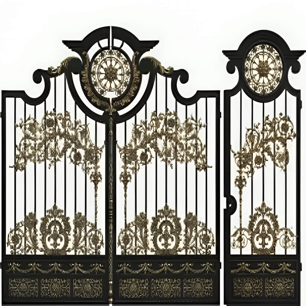 نصب درب فلزی لادن ورودی ویلا