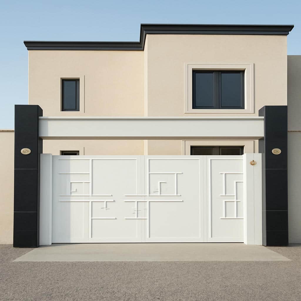 خرید درب مدرن دیلایت پارکینگ مدرن