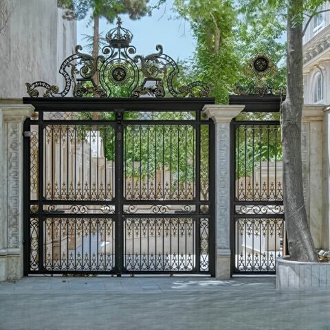 درب ورسای 7 درب فلزی ورسای لوکس کلاسیک