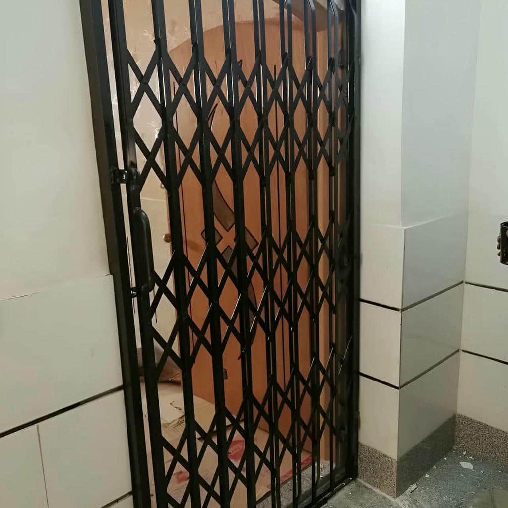خرید درب آکاردئونی آپارتمان ضدزنگ در پرند