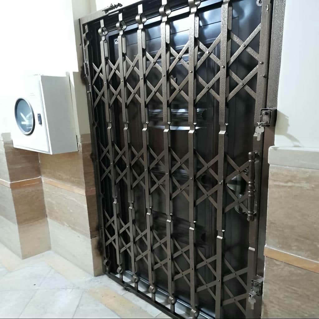 فروش درب آکاردئونی حفاظ آپارتمان درب ضدسرقت در شهرکرد