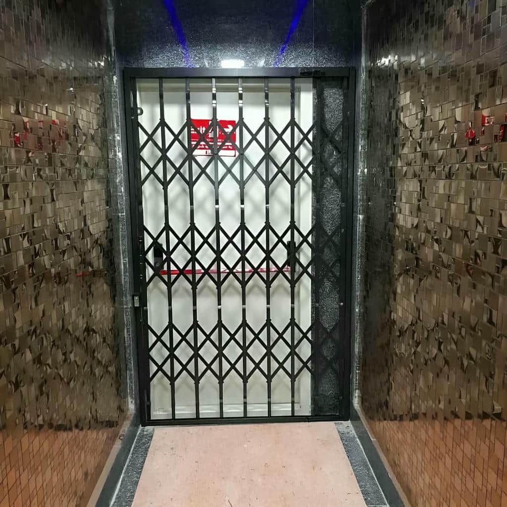فروش درب آکاردئونی حفاظ آپارتمان کم‌جا در فشم