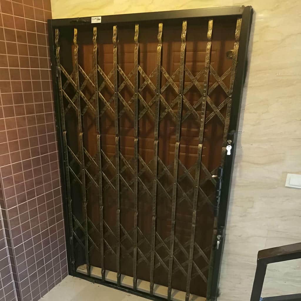 کارخانه درب آکاردئونی حفاظ آپارتمان تسمه تقویتی در شهریار