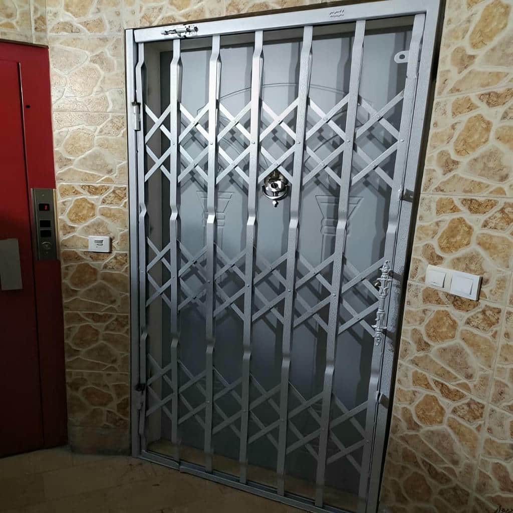 فروش درب آکاردئونی آپارتمان رنگ مقاوم در رفسنجان