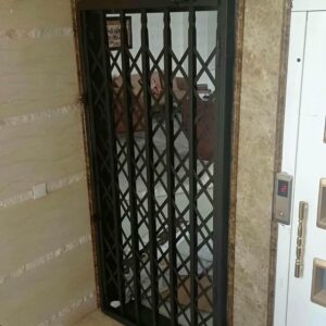 درب آکاردئونی حفاظ آپارتمان در سمنان