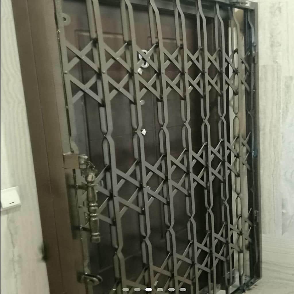 فروش درب آکاردئونی آپارتمان ضخامت آهن در بومهن