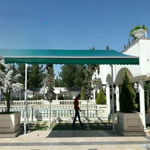 سایه بان برقی در بجنورد