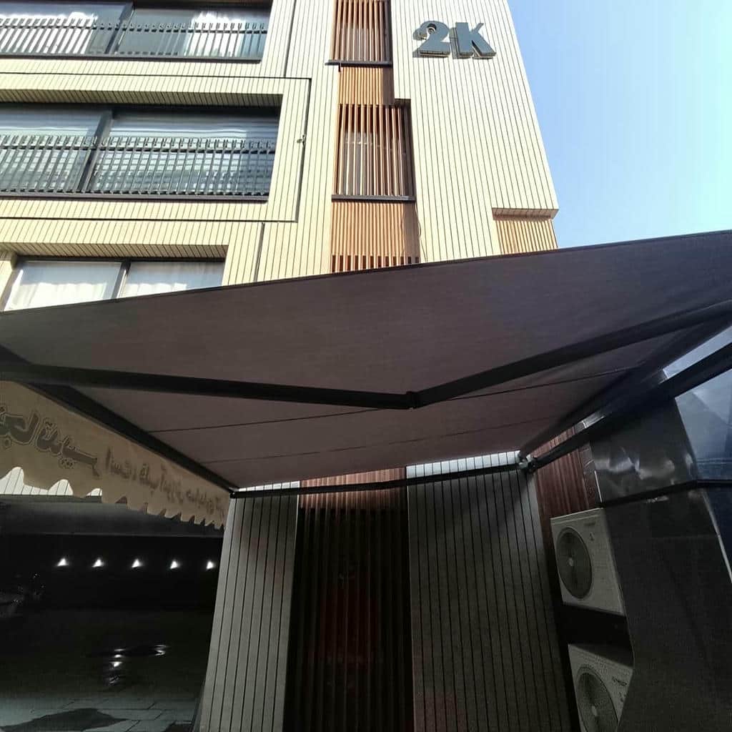 خرید سایه بان برقی جمع شونده در زاهدان