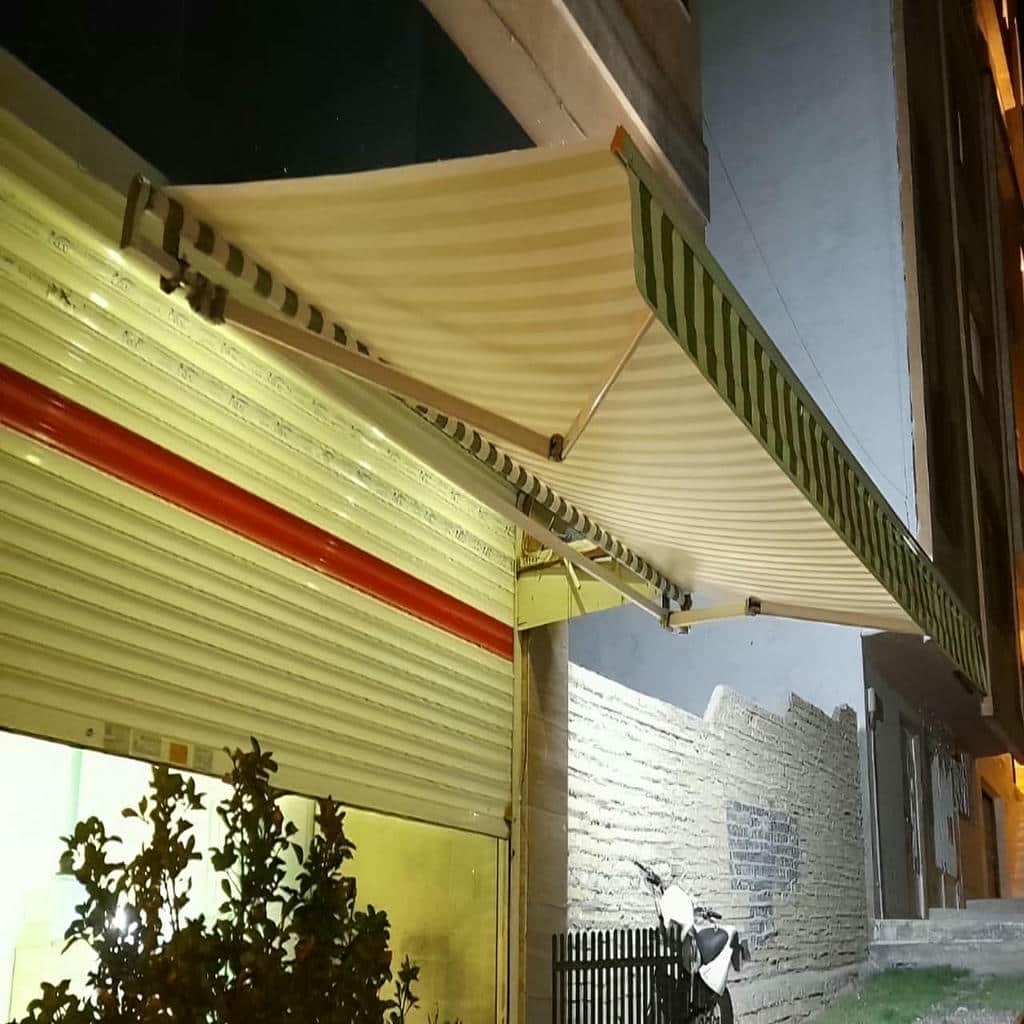 خرید سایه بان برقی جمع شونده در اهواز