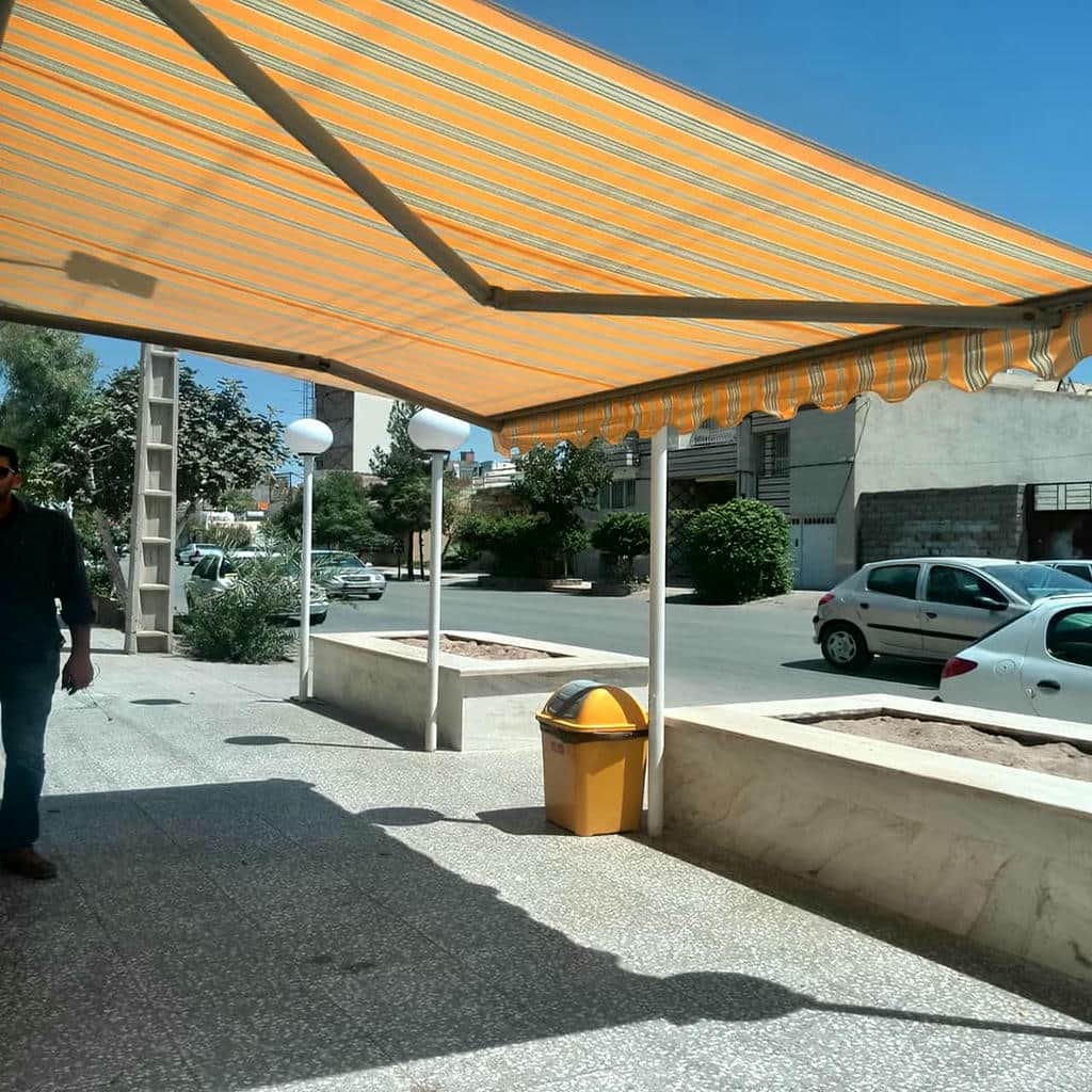 خرید سایه بان برقی جمع شونده در استان مازندران