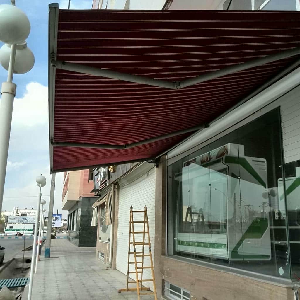 نصب سایه بان برقی اتوماتیک در ارومیه