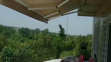 سایه بان برقی در قم