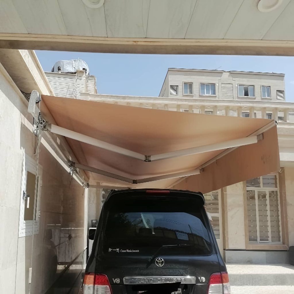 نصب سایه بان برقی ضدزنگ در فیروزکوه