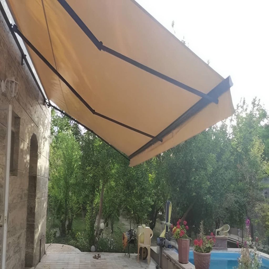 قیمت سایه بان برقی پارچه ضدآب در لواسان