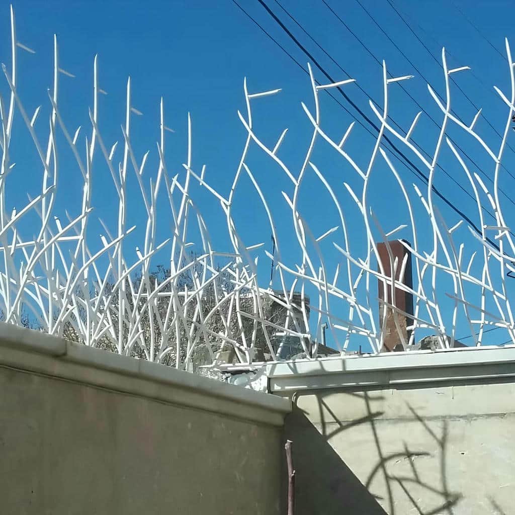 نصب حفاظ شاخ گوزنی رنگ ضدزنگ در ایرانشهر