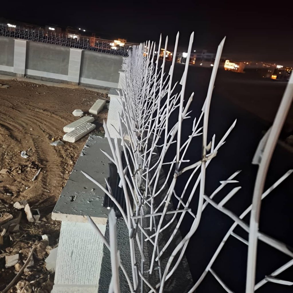 نصب حفاظ شاخ گوزنی رنگ ضدزنگ در پردیس