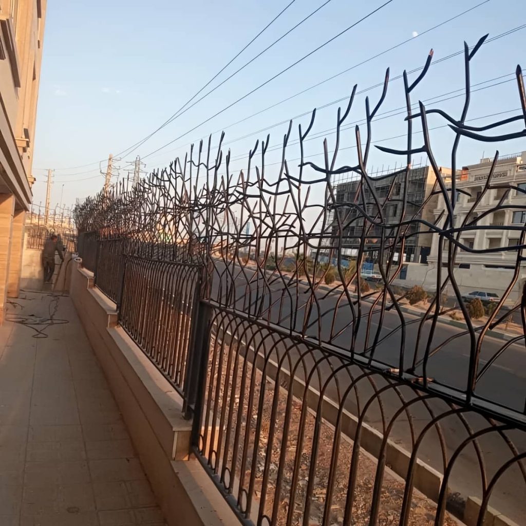 نصب حفاظ شاخ گوزنی تراکم بالا در بندر انزلی