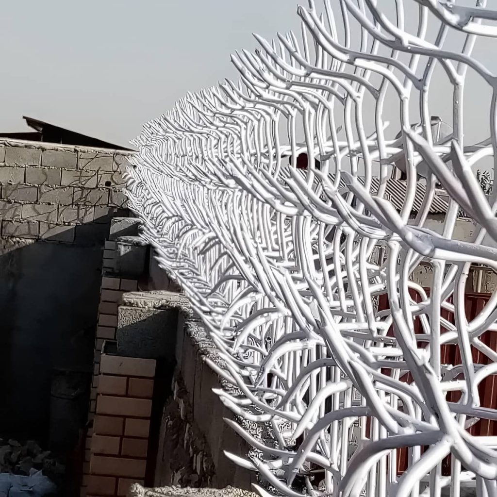 کارخانه حفاظ شاخ گوزنی نرده دیوار در گنبدکاووس