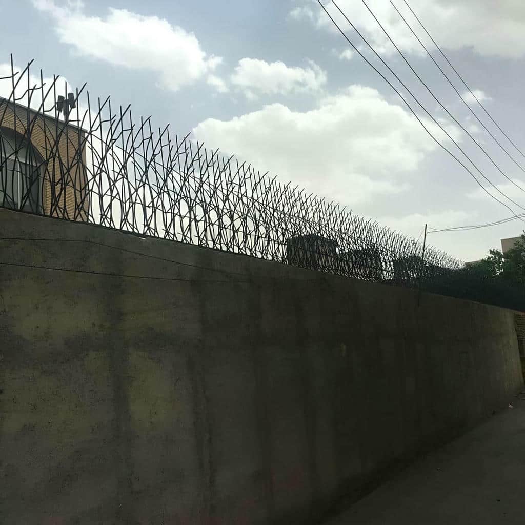 فروش حفاظ شاخ گوزنی نرده دیوار در مشهد