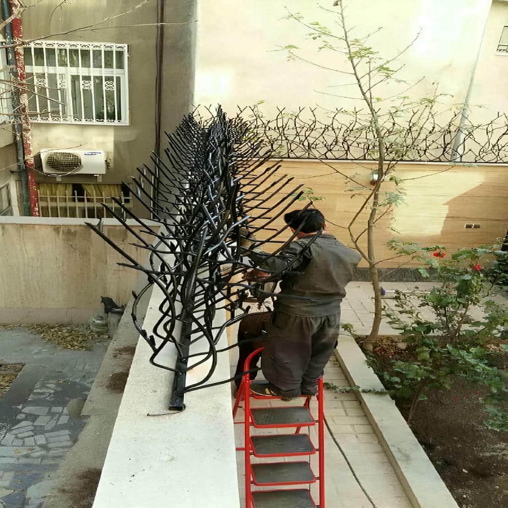 فروش حفاظ شاخ گوزنی دیوار ساختمان در سنندج