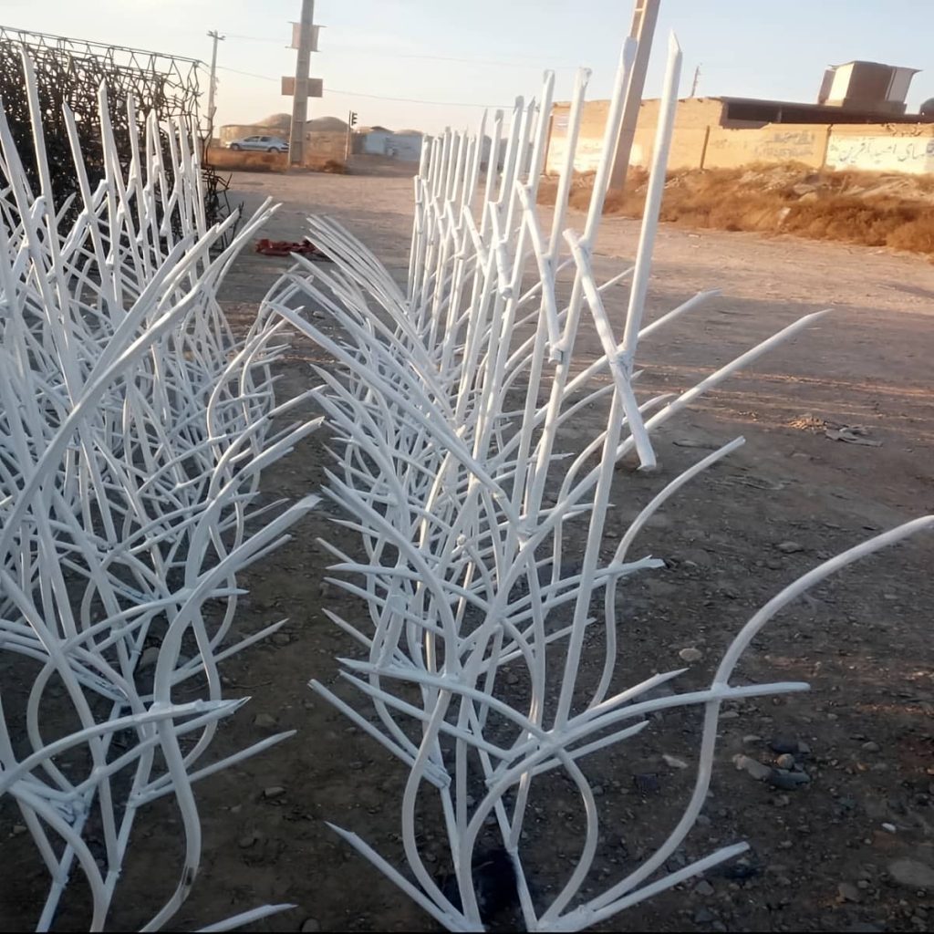 کارخانه حفاظ شاخ گوزنی نرده دیوار در رشت