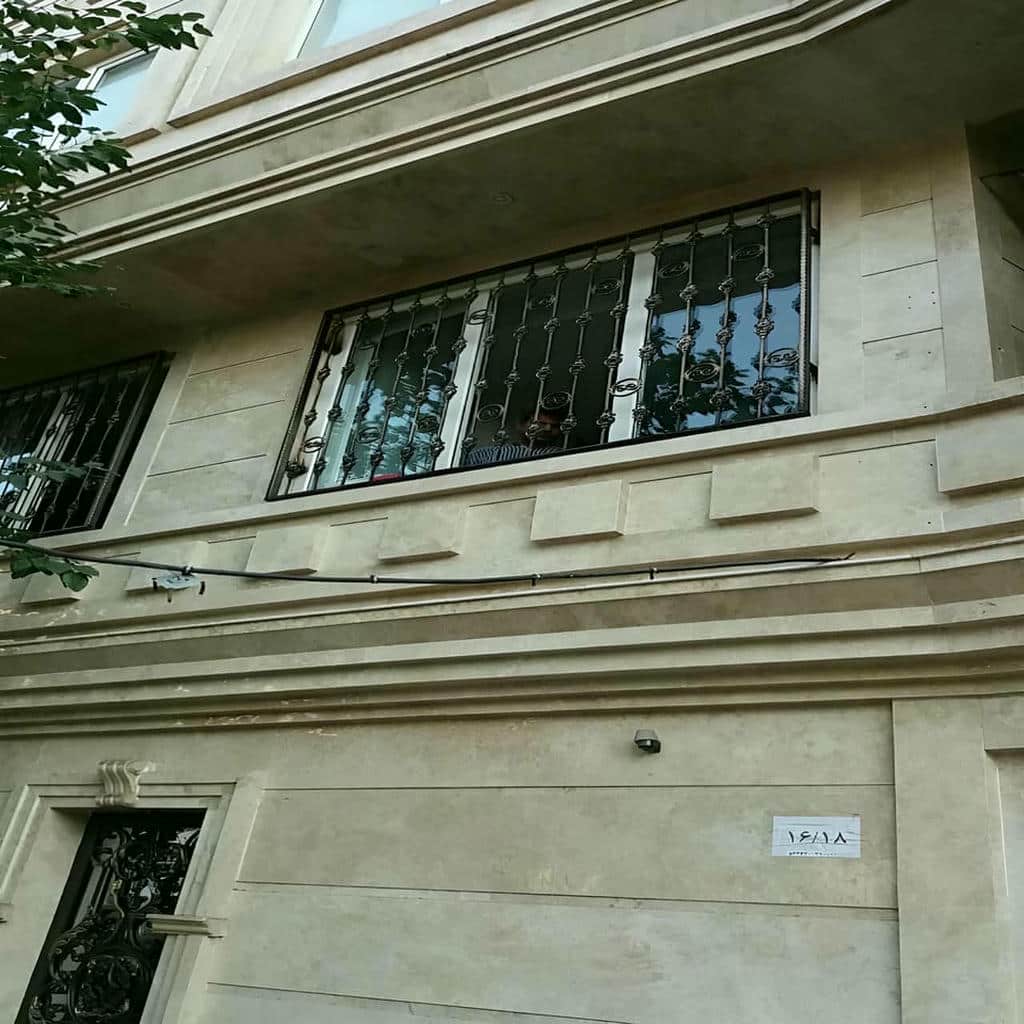 قیمت حفاظ پنجره آهنی فرفورژه در رفسنجان