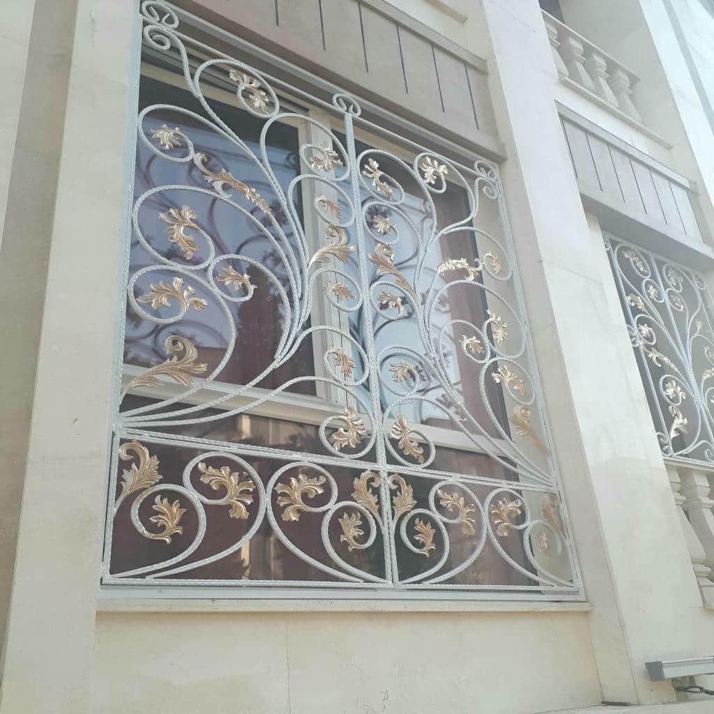 قیمت حفاظ پنجره آهنی فرفورژه در قم