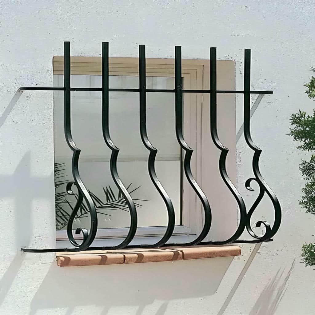 نصب حفاظ پنجره آهنی فرفورژه در نیشابور