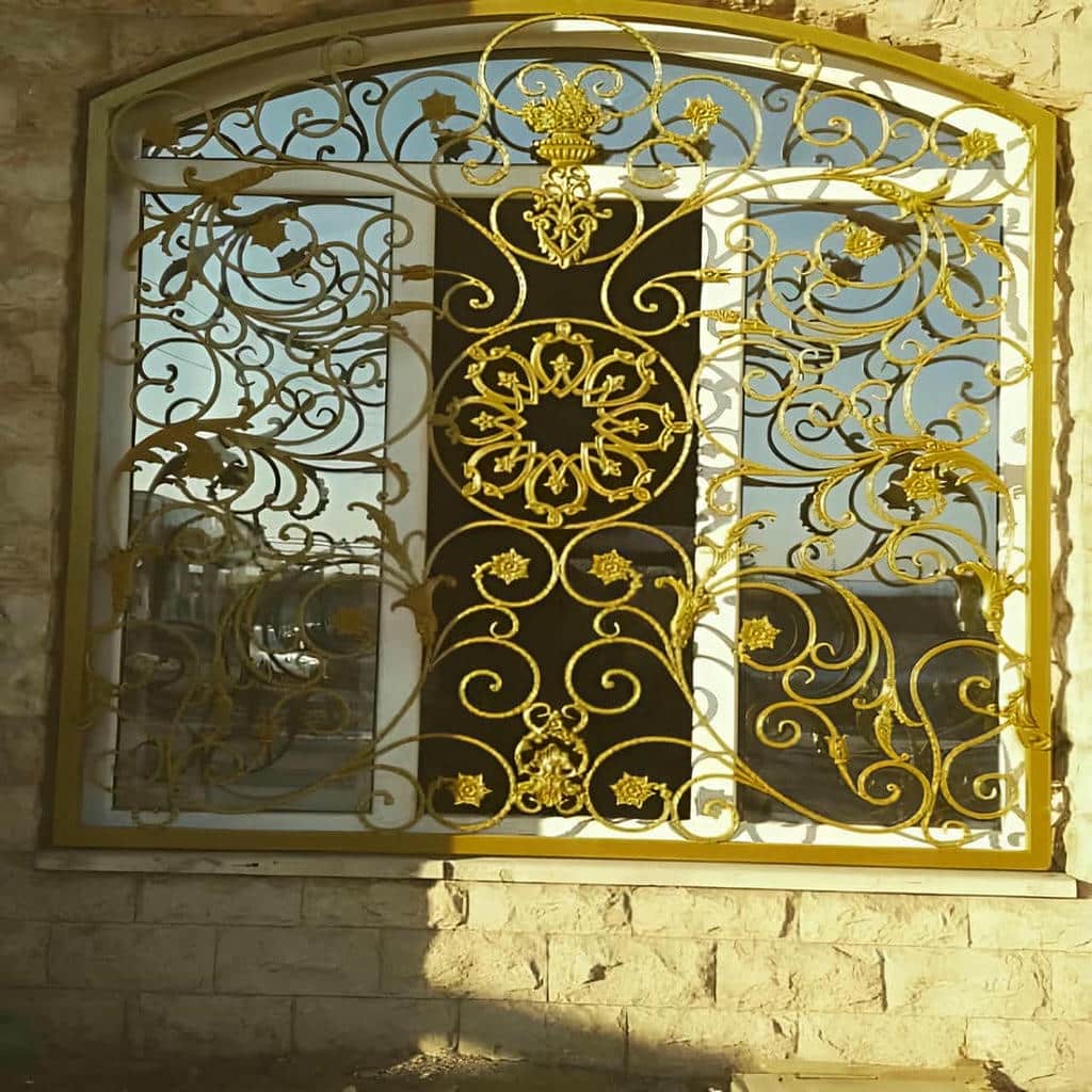نصب حفاظ پنجره آهنی فرفورژه در عظیمیه کرج