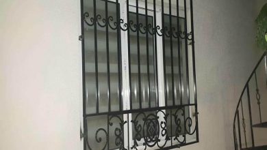حفاظ پنجره آهنی در عظیمیه کرج